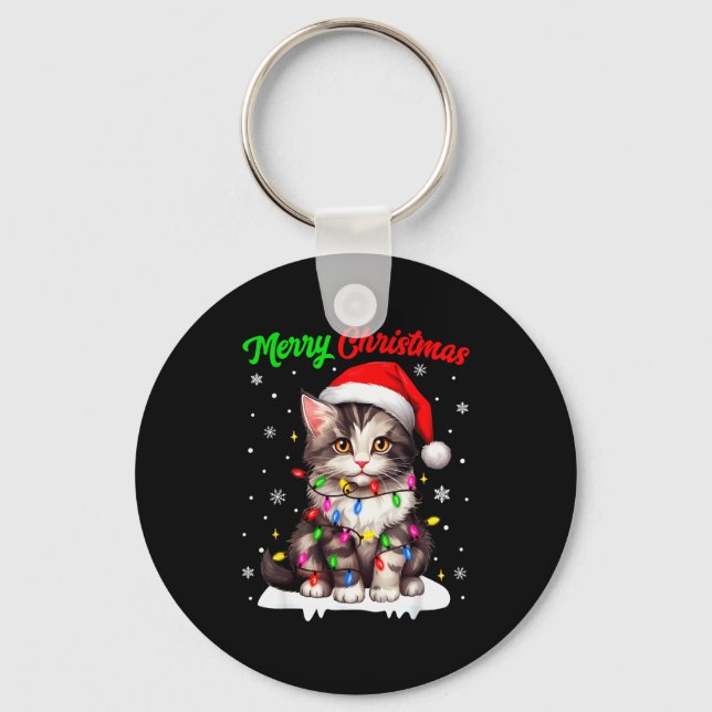 Christmas Pajamas Men Women Kids Christmas Outfit  Schlüsselanhänger (Vorderseite)