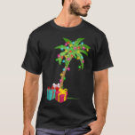 Christmas Palm Tree Coconut Lights Beach Hawaii Xm T-Shirt<br><div class="desc">Weihnachts Palm Tree Coconut Lights Beach Hawaii Weihnachtsgeschenke</div>