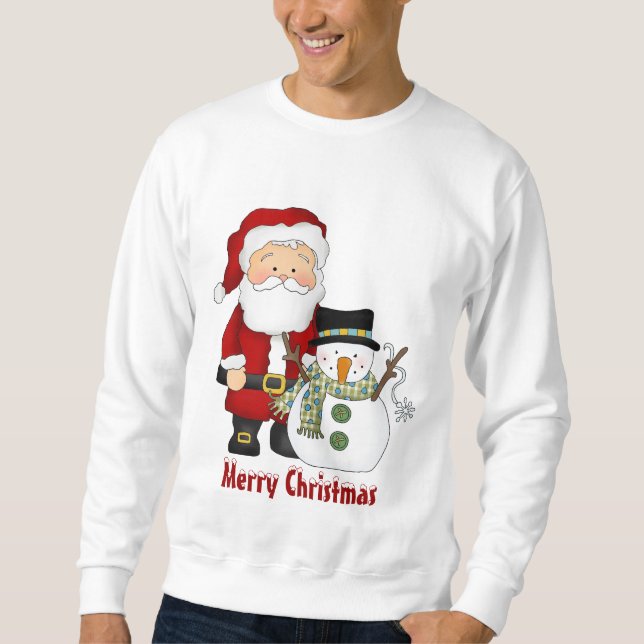 Christmas Pals Holiday Sweatshirt (Vorderseite)