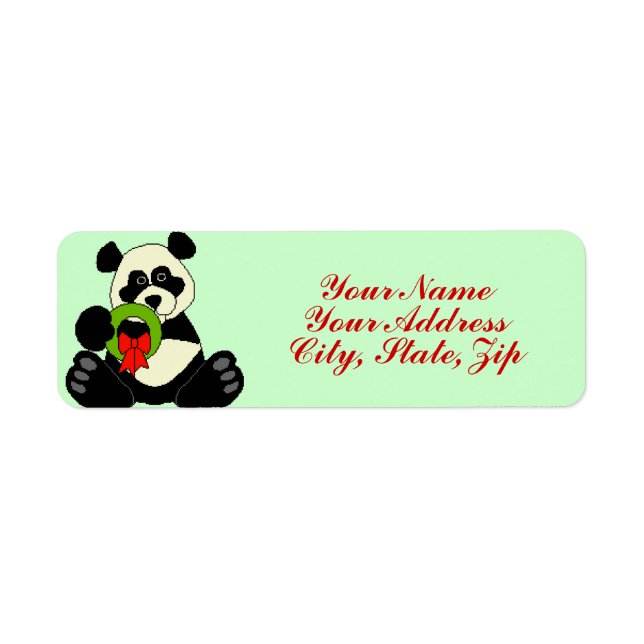 Christmas Panda (Vorne)