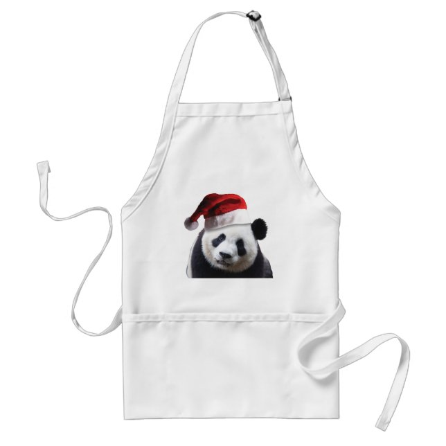 Christmas Panda Bear Schürze (Vorne)