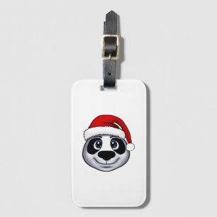 Christmas Panda Gepäckanhänger