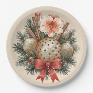 Christmas Panettone Arrangement Pappteller