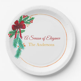 Christmas Paper Plates – Festive Holiday Pappteller