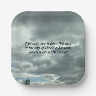 Christmas Pappteller