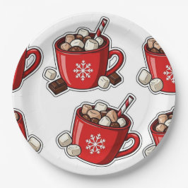 Christmas Pappteller