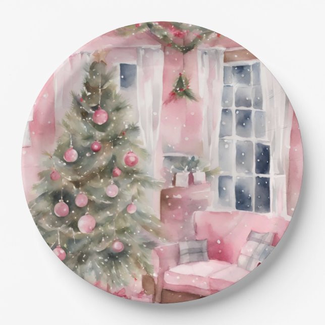 Christmas  pappteller (Vorderseite)