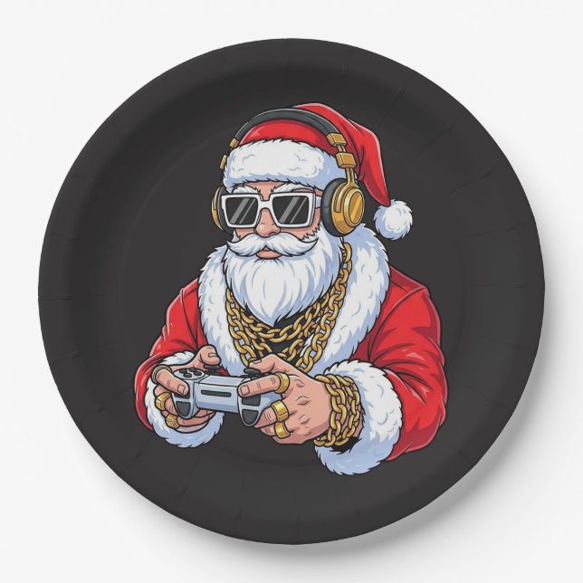 Christmas Pappteller (Vorderseite)