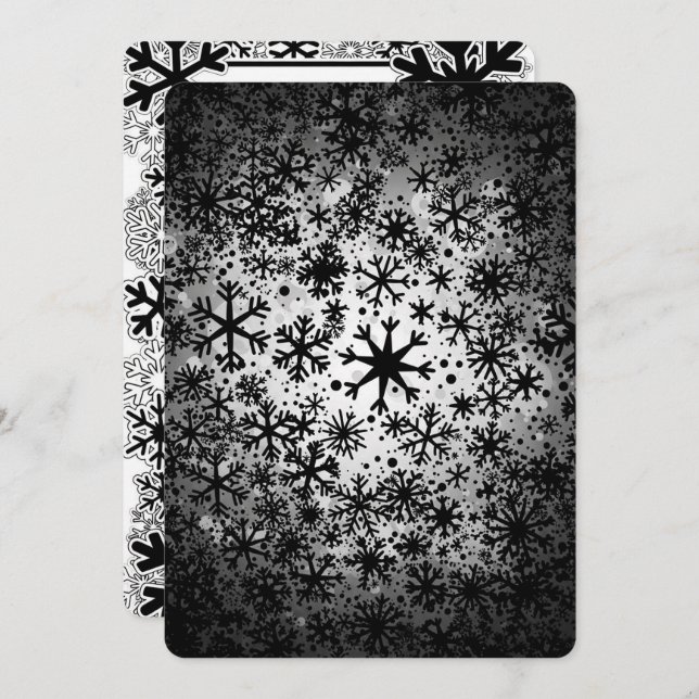 Christmas Party Einladung (Vorne/Hinten)