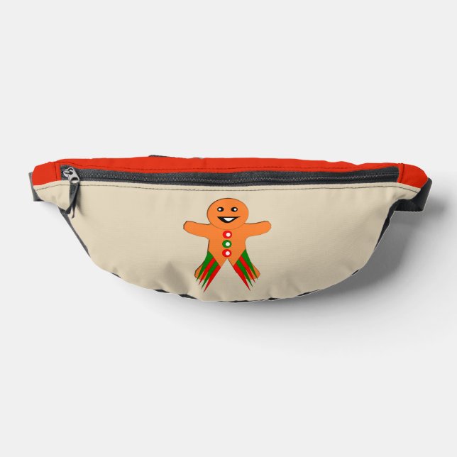 Christmas Party Gingerbread Mann Bauchtasche (Ablage )