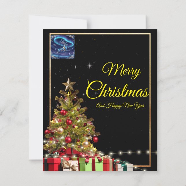 Christmas Party Invitation | Elegant Holiday Greet (Vorderseite)