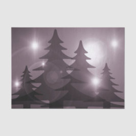 Christmas Party Pink Trees Holiday Winter Elegant Seidenpapier