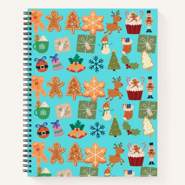 CHRISTMAS PATTERBOOK NOTIZBUCH (Vorderseite)