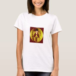 Christmas Peace Angel V T - Shirt - individuell an