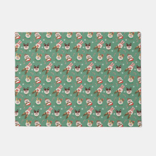Christmas Pembroke Welsh Corgi Hunde Fußmatte