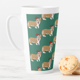 Christmas Pembroke Welsh Corgi Milchtasse