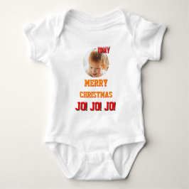 Christmas personalisiert Baby Jersey Bodysuit-Farb Baby Strampler