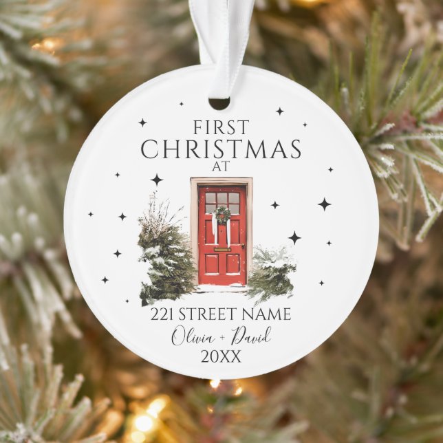 Christmas Personalisiert New Zuhause Ornament (Baum)