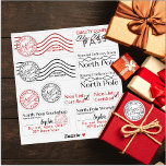 Christmas | Personalisierte Santa Stickers am Nord Aufkleber<br><div class="desc">Der ideale Weg,  um die Weihnachtszeit Ihres Kindes mit personalisierten Weihnachtsgeschenkaufklebern zauberhafter zu gestalten. Auf diesem Aufkleber finden Sie: Postmarken,  Kontrolle in Elf-Qualität,  Nizza Liste zertifiziert,  Rundaufkleber in Santa Clause,  Sonderauslieferung am Nordpol und Personalisierte Aufkleber in der Nordpol-Werkstatt.</div>