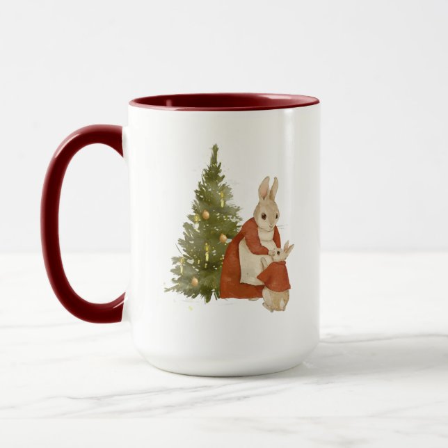 Christmas Peter Rabbit Vintag Tasse (Links)