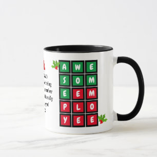 CHRISTMAS - PHANTASTISCHE Wertschätzung von Mitarb Tasse