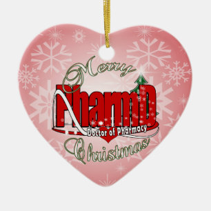 CHRISTMAS PharmD Arzt für Apotheke Keramik Ornament