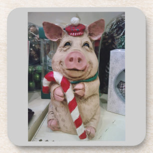 CHRISTMAS PIGGY CHRISTMAS UNTERSETZER