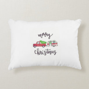 CHRISTMAS PILLOW R.V. STIL RED BACK DEKOKISSEN