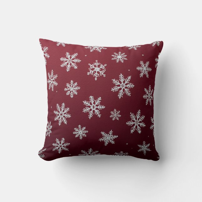 Christmas pillows with snowflakes kissen (Vorderseite)