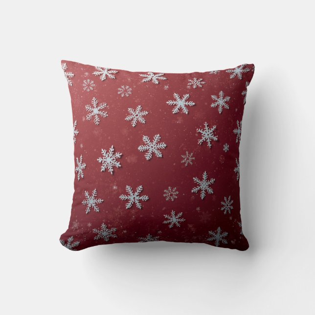 Christmas pillows with snowflakes kissen (Vorderseite)