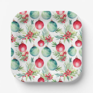 Christmas Pine Tree Ornaments  Pappteller