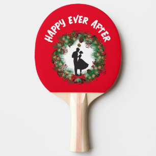 CHRISTMAS PING PONG PADDLE TISCHTENNIS SCHLÄGER