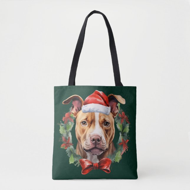 Christmas Pitbull (Vorderseite)