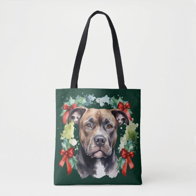 Christmas Pitbull (Vorderseite)