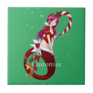 Christmas Pixie Mermaid Thunder_Cove Fliese
