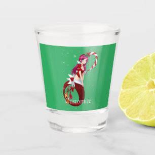 Christmas Pixie Mermaid Thunder_Cove Schnapsglas