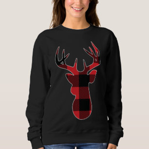 Christmas Pjs Men Boys Jäger Familie Matching Red Sweatshirt