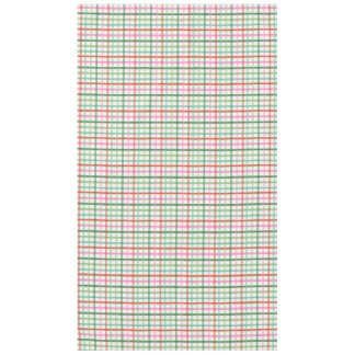 Christmas Plaid - Green Pink & White Tischdecke