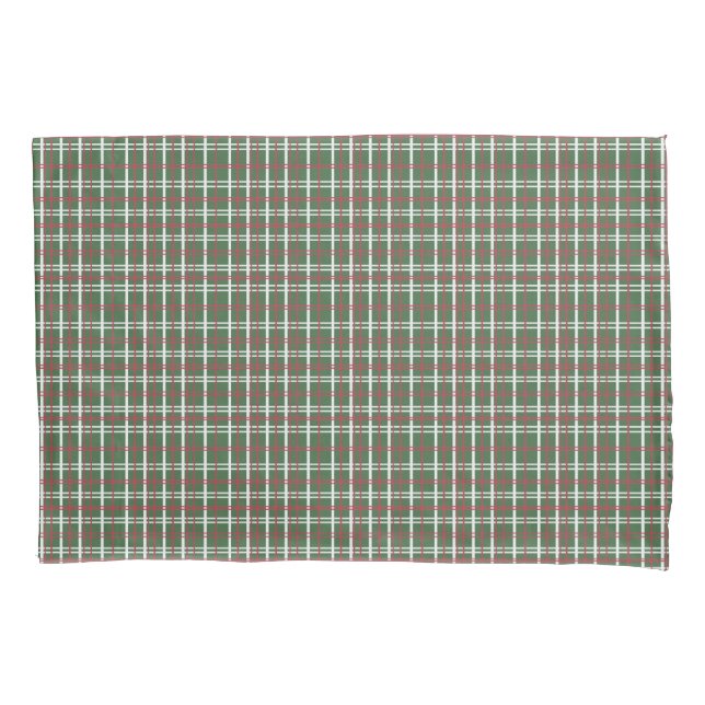 Christmas plaid kissenbezug (Vorderseite)