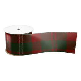 Christmas Plaid Ribbon Satinband