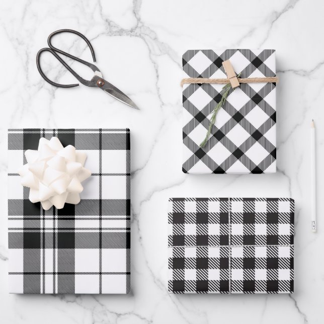 Christmas Plaids   Geschenkpapier Set (Vorderseite)