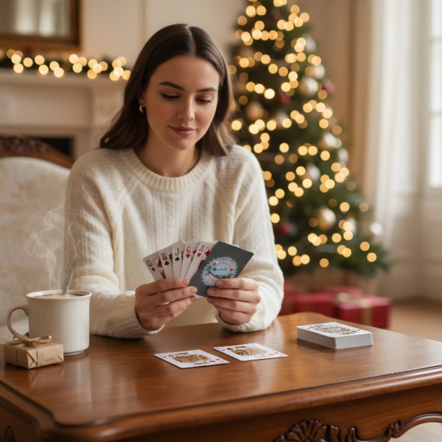 Christmas Playing Cards Festive Holiday Poker Deck Spielkarten (Von Creator hochgeladen)