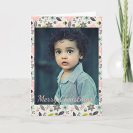 Christmas Poinsettia Acorns Grau Aqua Limones Foto