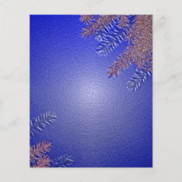 Christmas Poinsettia Blue II