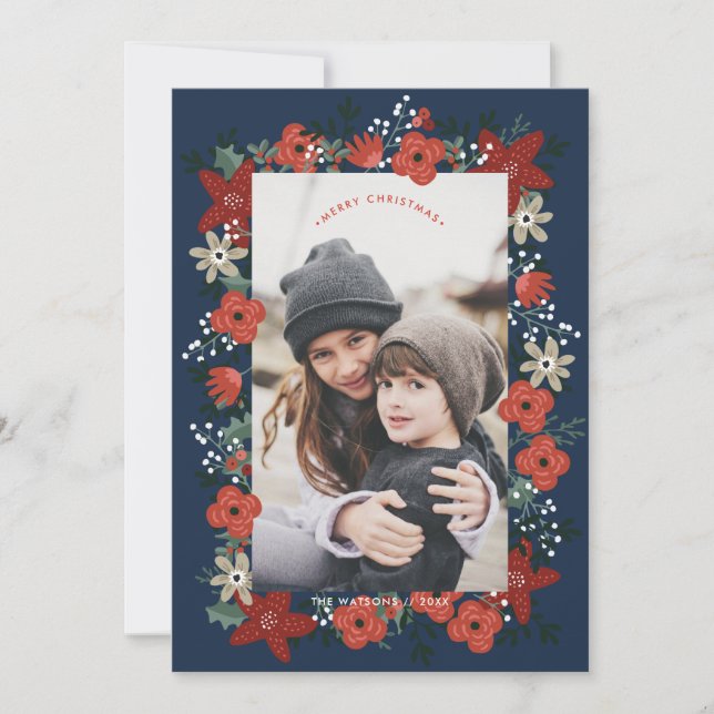 Christmas Poinsettia Foliage (Vorderseite)