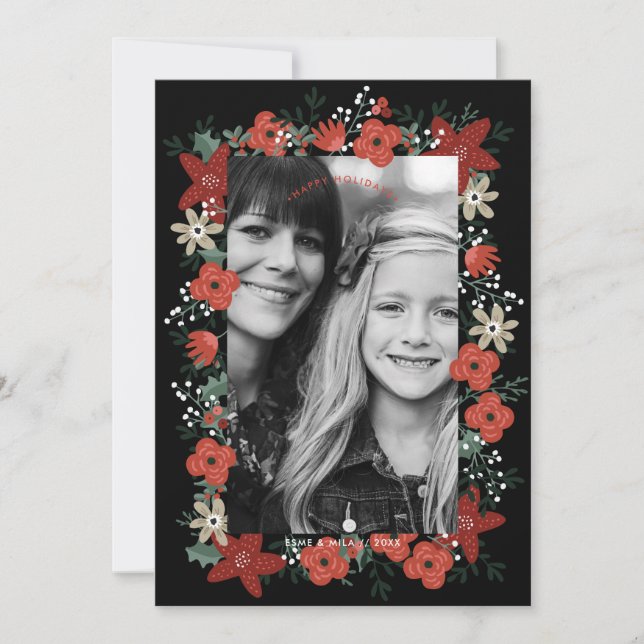 Christmas Poinsettia Foliage (Vorderseite)