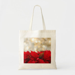 Christmas Poinsettia Tragetasche