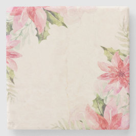 Christmas Poinsettia Untersetzer