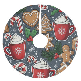 Christmas Polyester Weihnachtsbaumdecke