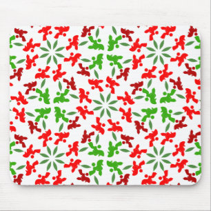 Christmas Poodles Mousepad